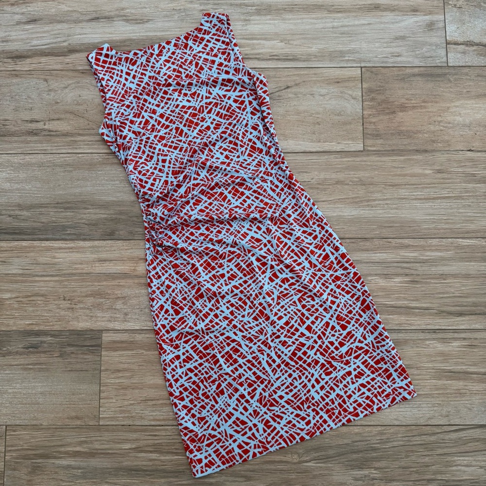 J. McLaughlin Sage Rouched Dress